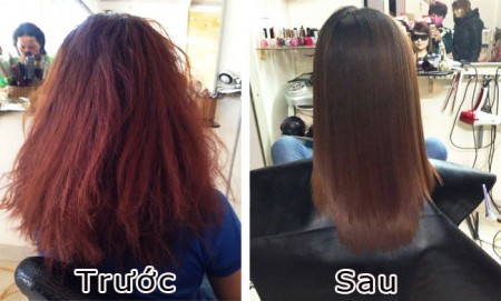 Phục hồi sức sống cho mái tóc hư tổn