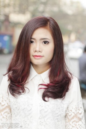 Tóc uốn đẹp